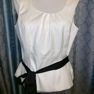 WHBM-white top. Very flattering!